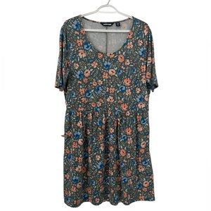 Land’s End Floral Print Dress